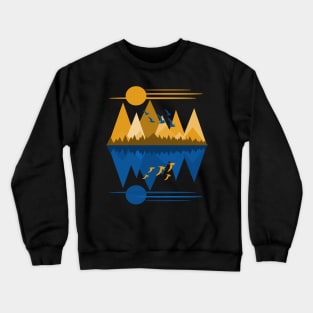 Moon Over The Mountains #15 Crewneck Sweatshirt